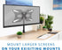 Mount-It! 50x50 75x75 100x100 200x100 200x200 400x200mm, 32"55" Steel VESA Adapter Plate Bracket, Conversion Kit for TV