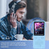 Yunseity MP3 1.8in MP4 10 Bluetooth Player, Portable HiFi Sound Music Player Built in HD Speaker, Color Screen Player