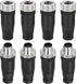 MECCANIXITY 5 Pin M12 Male & Female Aviation Wire Connector, 4 Set Waterproof IP67 Circular Connector for Networks
