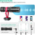 Smartphone Video Vlogging Kit with LED Light, Phone Holder, Microphone, Tripod, Carry Bag for iPhone/Android
