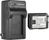 Kastar 1-Pack BP-808 Battery and AC Wall Charger for Canon FS10, FS11, FS20, FS21, FS22, FS31, FS40, HF G10, HF G20