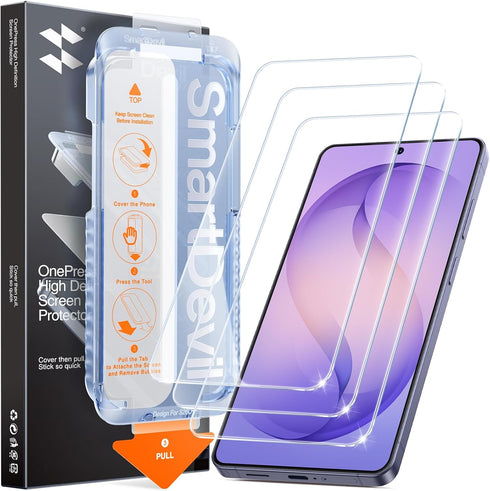 SMARTDEVIL 3 Pack for Samsung Galaxy S26 Ultra Screen Protector, HD Clear