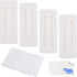 Self Adhesive Power Strip Holder 4 Pack, No Drill Extension Block Wall Mount Fixator for Home, Kitchen, Office
