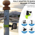 TELESIN S2 Camera 360 Flexible Mount Band Wrap for Hero 12 11 10 9 8 7, Insta360 X3 X4, DJI Action 4