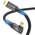 USB4 Cable with Thunderbolt 4 Cable, 240W Charging Cable, 40 Gbps Data Cable, 8K @ 60Hz HDR, USB C to USB C Cable,