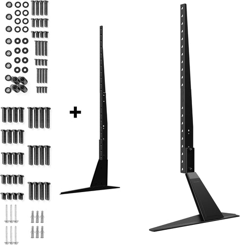 suptek Universal TV Stand for 20-65" TV & Hardware Kit 100 Pieces Bundle