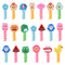 ASTARON 20 Pcs Cartoon Charger Cable Protectors, USB Cable Saver for Most Cellphone Data Lines