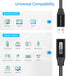 (15FT/5M, USB2.0 BlueRigger USB Extension Cable Long Active Extender, Male to Female Repeater, Data Transfer Cord)