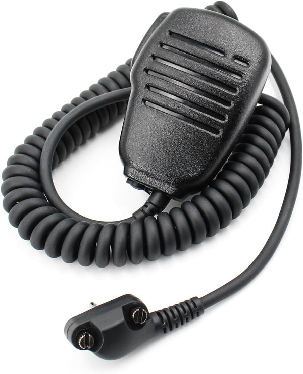 Replace VX-261 VX-231 Compact Shoulder Speaker Microphone for Motorola Walkie Talkie with 3.5mm Audio Jack