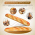 2 13.58 Inch balacoo Pcs Artificial French Long Bread Pu Faux Bread Loaf Realistic Food Props for Photography Kitchen