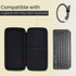 Hard Carry Case Compatible with Logitech MX Keys Mini, Minimalist Wireless Illuminated Keyboard, Graphite Case