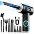 FRESMOL Compressed Air Duster-3 Gear Adjustable 100000RPM Electric Air Duster with LED Light,