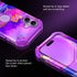 Casetego 17 17 6.3 inch,Purple for iPhone Case,Three Layer Heavy Duty Sturdy Shockproof Protection Full Rugged Hard