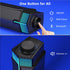 Jeecoo M20 Bluetooth Computer Speakers for PC, Wired USB-Powered Sound Bar, Superb Stereo Sound, Gradient LED