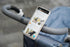 A2C 17 N54 Stroller Phone Holder Compatible with MagSafe - Peloton Phone Mount with Strong Magnets Adjustable Silicone