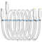 AICase Magnetic USB C to Lightning iPhone Cable, Type C Super Organized Charging Cable for iPhone