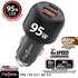 USB C Car Charger Fast Charge PD PPS 95W for iPhone Laptop, 65W 30W Super Type QC 3.0 Cigarette Lighter Adapter