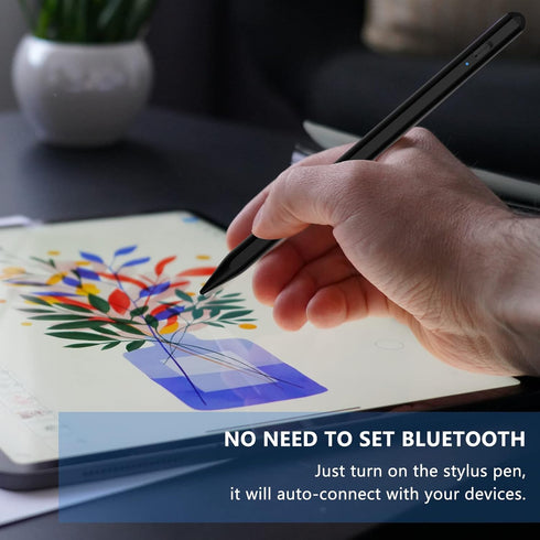 Stylus Pen for iOS & Android Touch Screens - Active Pencil for Samsung - Smart Digital Stylus for Tablets - Drawing &