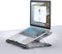 Upgrade Laptop Cooling Pad, Gaming Laptop Cooler with 5 Quiet Fans, 2 USB Ports, 5 Adjustable Heights, Blue LED Lights