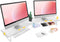 Across-Star Dual-Monitor Stand for Desk - Large Adjustable Length and Angle Riser