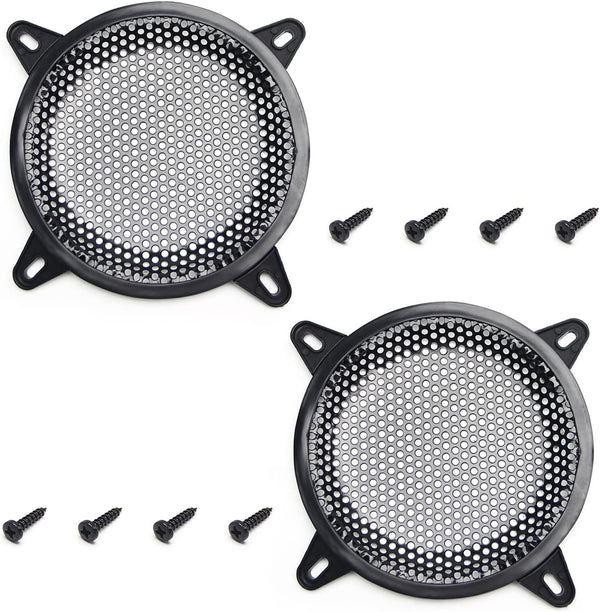 Fielect 6.5in Circle Speaker Mesh Cover - Subwoofer Guard