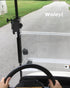 woleyi Golf Cart Phone Holder, 360° Adjustable Phone Mount with Wider Clamp for EZGO/Club Car/Yamaha Accessories