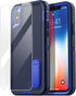 AICase iPhone X/XS Heavy Duty Rugged Case with Kickstand & Glass Screen Protector, Shockproof Military Protection 5.8"