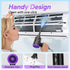 5.74 oz Electric Air Duster - Air Blower - Multi-Use Compressed Air Duster for Keyboard- Computer and PC - Powerful