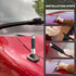 Fkewp 1.37 Inch Car Short Antenna, Aluminum Alloy AM/FM Reception Antenna with Screws & Gaskets, Carbon Fiber Roof