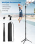 Victiv 72" Phone Tripod, Camera Stand Tripod with Remote and Phone Holder, Stable & Adjustable Tall, Suit