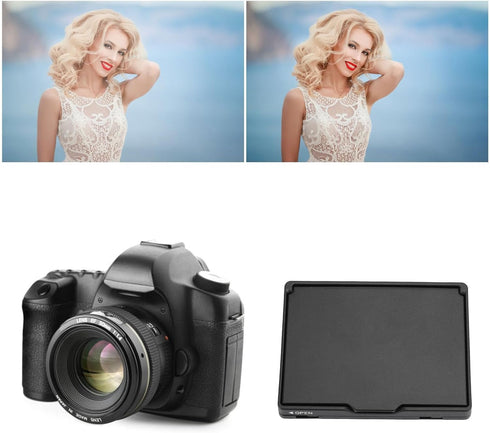 Yunir Sunhood,3 Inch A7 A7M2 A7R2 A7M3 A9 Camera Sun Hood,Sun Shade LCD Screen ABS Folding Camera LCD Viewfinder Screen