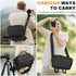 Comecase Hard Shell Camera Sling Bag for DSLR & Mirrorless/Water-Resistant Crossbody with Tripod Holder, Quick Access