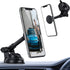 ORIbox Magnetic Phone Holder Car Mount with Adjustable Telescopic Arm, Strength Suction Cup, Compatible with All Phones