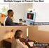 yAyusi Video Conference Light, LED Streaming Lighting for Laptop Computer Monitor, Desk Selfie Ring Light with Remote