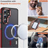 Magnetic Case for Samsung Galaxy S24+ Plus 5G, Color Match Cover, Compatible with MagSafe, Anti-Slip TPU Edge