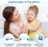 iDIGMALL Bluetooth 5.4 Kid Headphones, Open Ear Headphone with Noise-Cancelling Mic for Children, 13g Ultra-Light