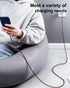 3FT Lightning Cable 3-Pack - MFi Certified Fast USB Nylon Braided Charger for iPhone