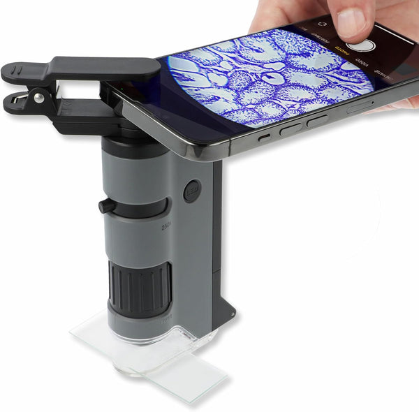 Carson 100x-250x LED MicroFlip Pocket Microscope MP-250