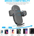 APPS2Car Car Phone Holder Mount - Dashboard/Windshield Holder for iPhone, Samsung, All Phones, Black