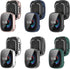 FitTurn 6 Pack Screen Protector Case for Fitbit Versa 4/Sense 2 with HD Tempered Glass Cover for Full Coverage