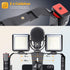 Zeadio Smartphone Video Cage Rig, Filmmaking Vlogging Case, Phone Stabilizer Tripod Mount for iPhone and Android