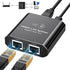 AILVLVNG Ethernet Splitter 1 to 2 1000Mbps Internet Cable Splitter 1 in 2