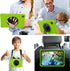 ZtotopCases for Samsung Galaxy Tab A9+ 11'' 2023, Shockproof Hard Case with Screen Protector, Green