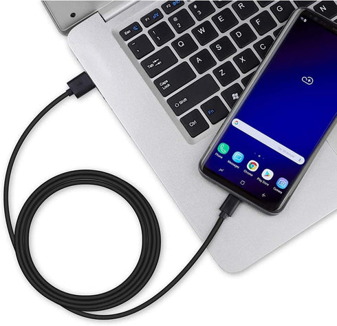 Smays 10-Pack USB C Cable, 3ft Type C Phone Charger, Black - Bulk Quality for All Your Charging Needs!
