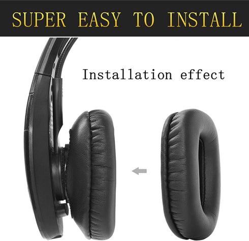 TaiZiChangQin Cushion Ear Pads Mic Foam Replacement for VXI BlueParrott B450-XT B650-XT Bluetooth Headphone