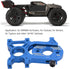 2 6s 1/8 Dilwe RC Motor Mount, Aluminum Alloy Motor Mount Seat Holder Piece Design Motor Fixed Holder Seat RC Car Part