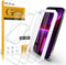 Arae Screen Protector for iPhone 14/iPhone 13/iPhone 13 Pro, HD Tempered Glass, 6.1 inch, 3 Pack, Anti Scratch