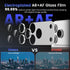 17 Tensea for iPhone Pro Max Camera Lens Protector, Metal Aluminum Alloy Tempered Glass Cover Camera Screen Protector