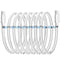 AICase Magnetic Charging Cable, Type C to Type C (6.5 FT), Super Organized Charging Magnetic Absorption Nano Data Cable