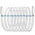 AICase Magnetic Charging Cable, Type C to Type C (6.5 FT), Super Organized Charging Magnetic Absorption Nano Data Cable